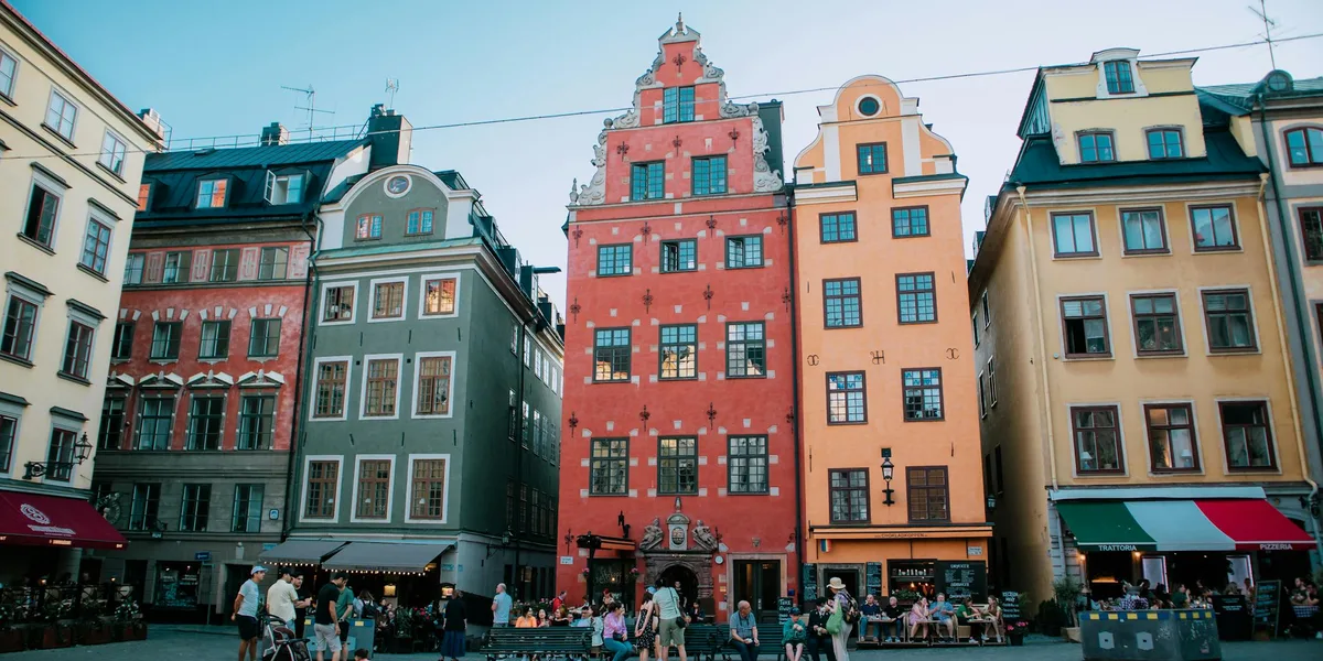 Ekerö-leden i Stockholm – landskapsvy längs leden