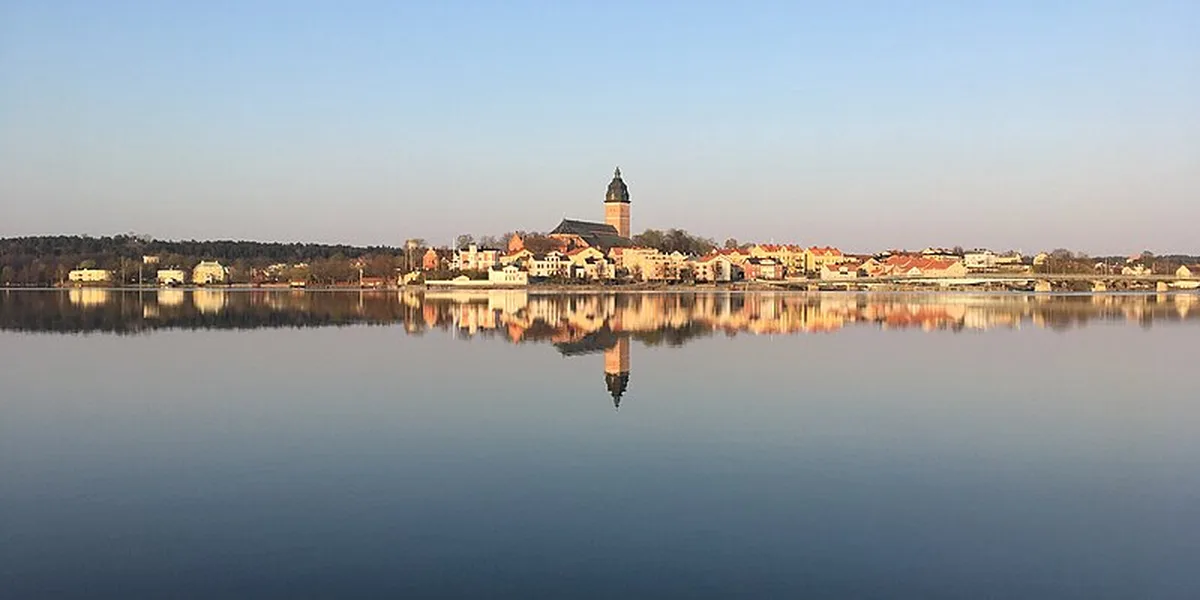 Mariefred–Strängnäs i Södermanland – vy från cykelrutten