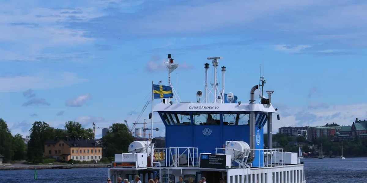 Värmdöleden i Stockholm – landskapsvy längs leden